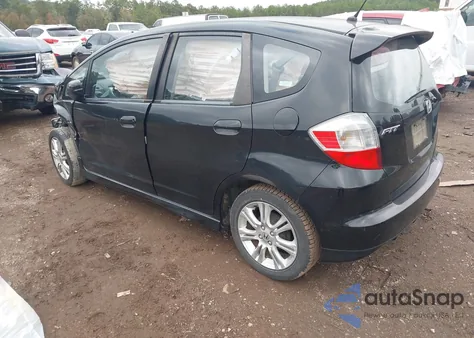 2009 Honda Fit Sport из США, поврежденный, VIN JHMGE88409S057904